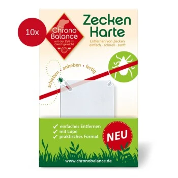 ChronoBalance Zeckenkarte Zur Zeckenentfernung 1 ChronoBalance Zeckenkarte Zur Zeckenentfernung