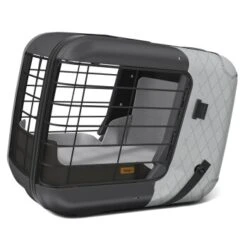 4pets Transportbox Caree Cool Grey