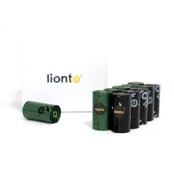 Lionto 600 Hundekotbeutel, Schwarz/grün