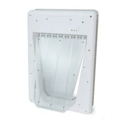 PetSafe SmartDoor Elektronische Hundeklappe, Größe L, Weiß
