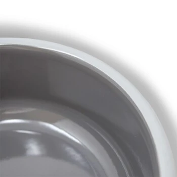 Lills Emaillenapf "Nele" - S - 6,5 Cm Grau 2 Lills Emaillenapf "Nele" - S - 6,5 Cm Grau – Bild 2