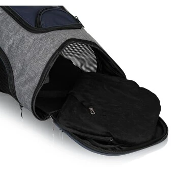 Knuffelwuff Hunderucksack Tajumulco Trolley Faltbar 2 In 1 Mit Rollen Und Griff 4 Knuffelwuff Hunderucksack Tajumulco Trolley Faltbar 2 In 1 Mit Rollen Und Griff – Bild 4