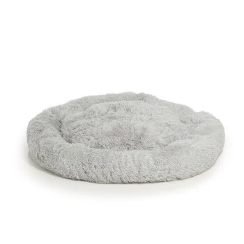 Wallace & Jones Plüschbett Sarnia L Hellgrau 7 Wallace & Jones Plüschbett Sarnia L Hellgrau – Bild 7