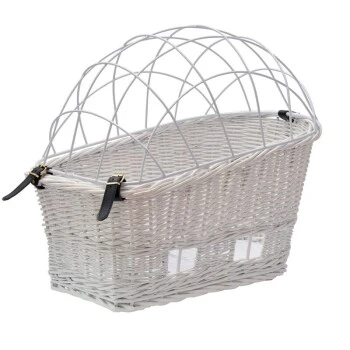 Aumüller Fahrradkorb Für Gepäckträger Weiß 1 Aumüller Fahrradkorb Für Gepäckträger Weiß