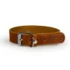 Das Lederband Halsband Weinheim Maroon 1,2 Cm, 27 Cm