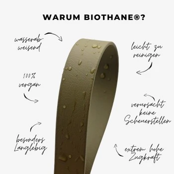 THE DOG IDEA Biothane Halsband Schwarz Schwarz XS 4 THE DOG IDEA Biothane Halsband Schwarz Schwarz XS – Bild 4