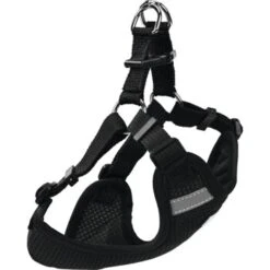 AniOne Mesh-Geschirr Schwarz 24 Cm, 32 Cm