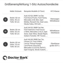 Doctor Bark Autoschondecke Rückbank 1-Sitz Schwarz S -Zoofachgeschäft 999a36eea9f82f0bc6a0e292fe79676b30bf59b2 ded71c1c310ac5ec9749e6b98abcc31192544aa7