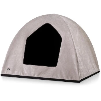 Knuffelwuff Hundehöhle Yucatan Passend Für Hundebetten Und Hundematten Beige M-L 1 Knuffelwuff Hundehöhle Yucatan Passend Für Hundebetten Und Hundematten Beige M-L