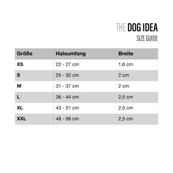 THE DOG IDEA Biothane Halsband Dunkelgrün Schwarz S 2 THE DOG IDEA Biothane Halsband Dunkelgrün Schwarz S – Bild 2