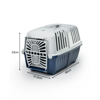 Lionto Transportbox Aus Plastik Dunkelblau S 2 Lionto Transportbox Aus Plastik Dunkelblau S – Bild 2