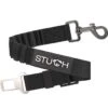 STUCH Universeller Bungee Autogurt Für Hunde & Katzen Schwarz